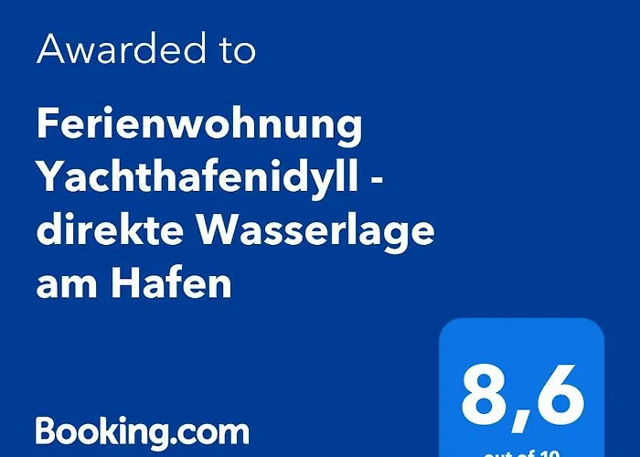 Ferienwohnung Yachthafenidyll - Direkte Wasserlage Am Hafen * Karlshagen